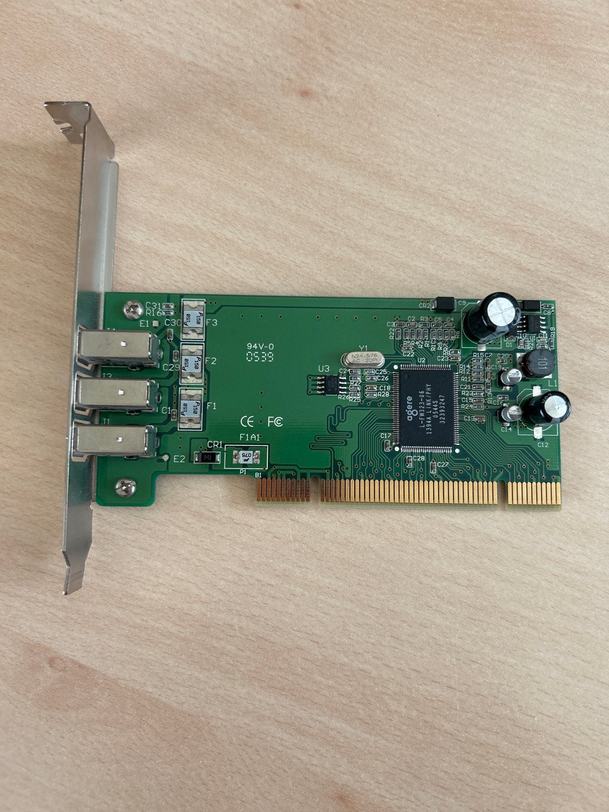 Pinnacle Systems PCI FireWire Kaart - Rev 1.0, Ophalen, Gebruikt, Overige soorten, Overige chipsets