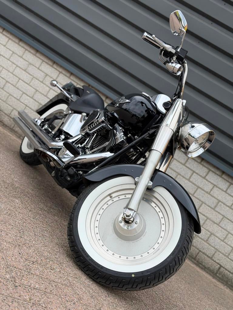 Harley Davidson FLSTFI Softail Fat Boy 88 WHITEWALL TOPSTAAT, Motoren, Motoren | Harley-Davidson, Chopper, Bedrijf, 1449 cc, Meer dan 35 kW