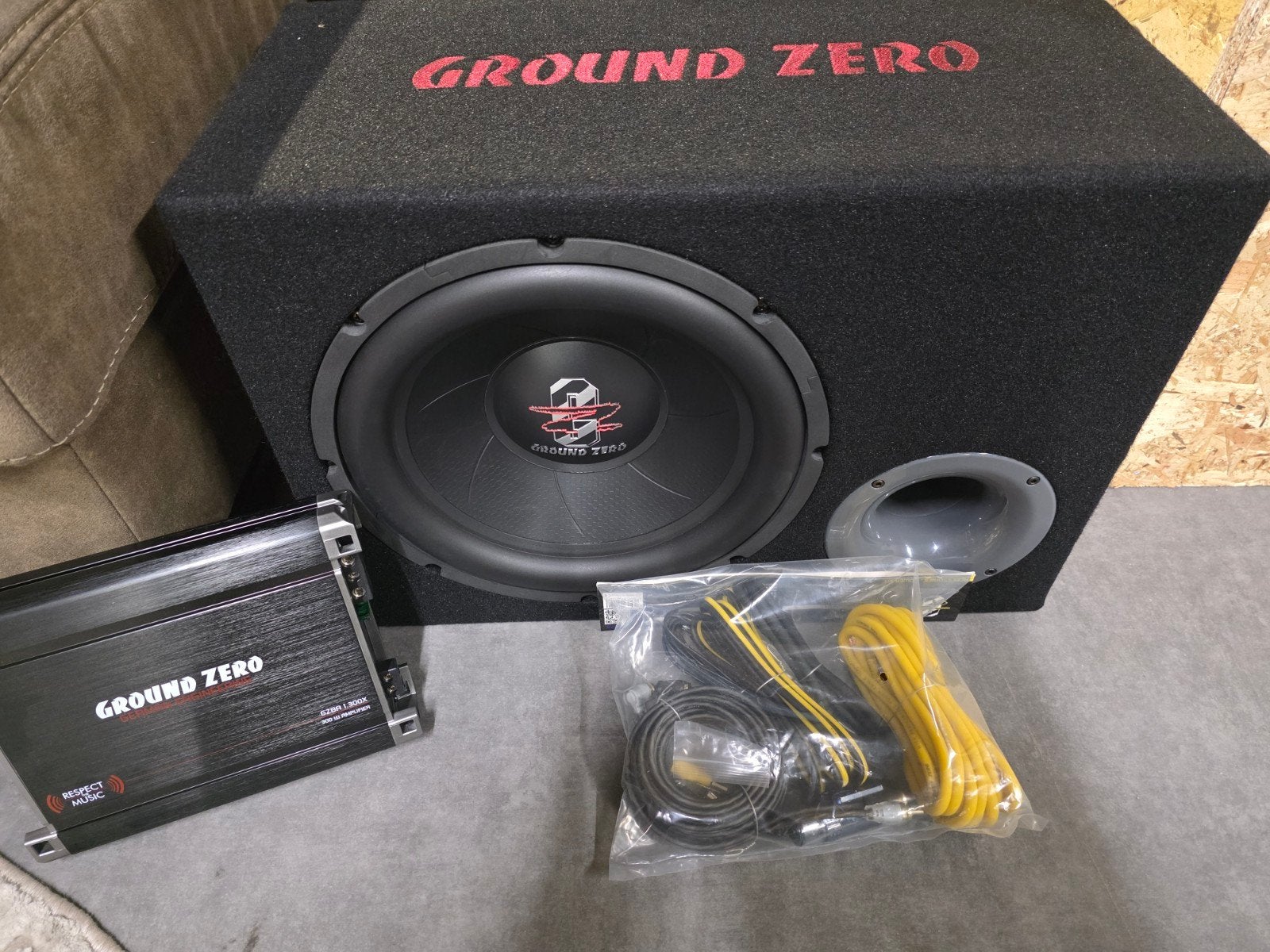 ground zero bass kit nieuw, Ophalen, Nieuw