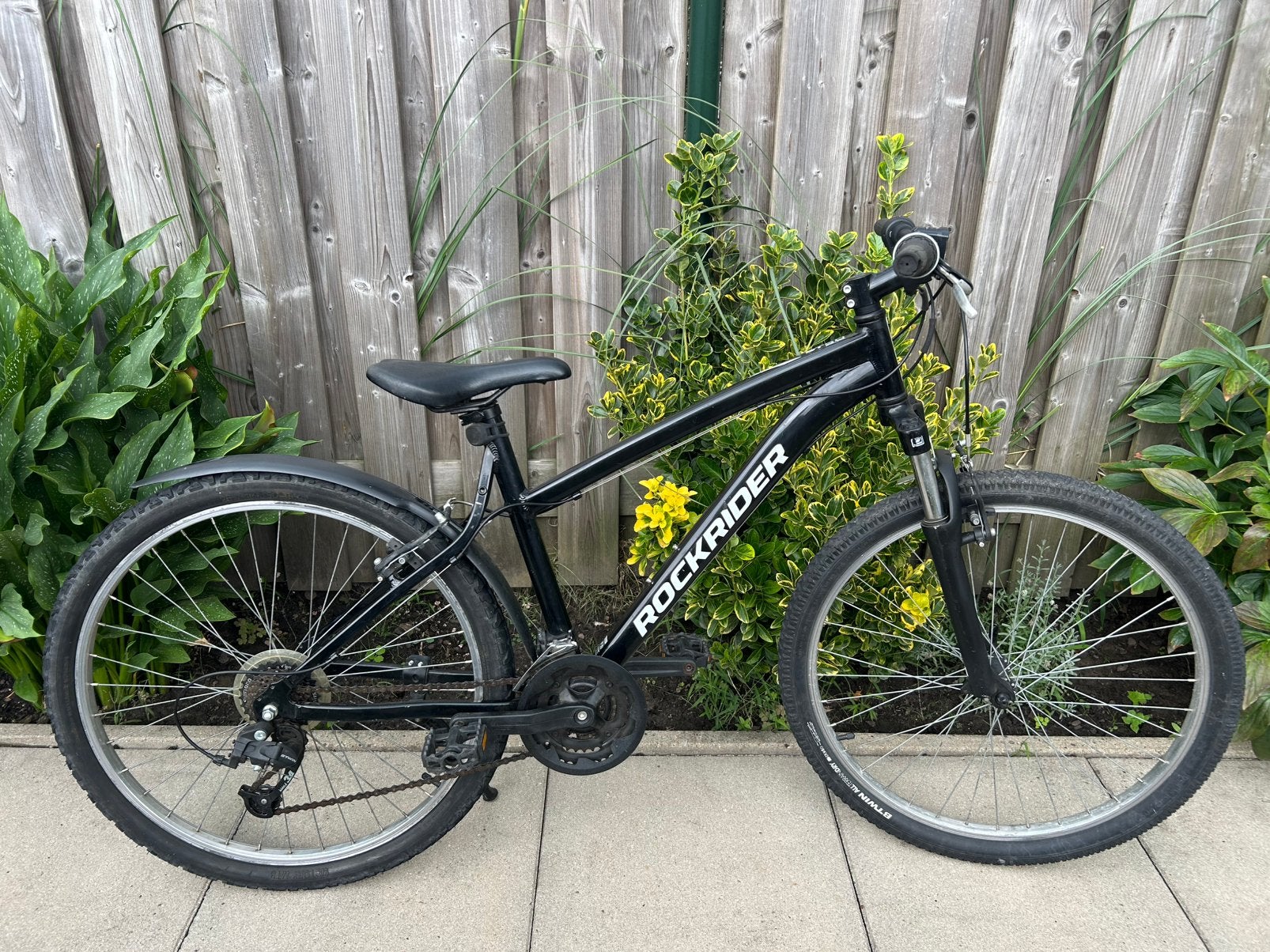 26 inch B’twin Rockrider st 50, Ophalen, Zo goed als nieuw, 26 inch of meer, Versnellingen