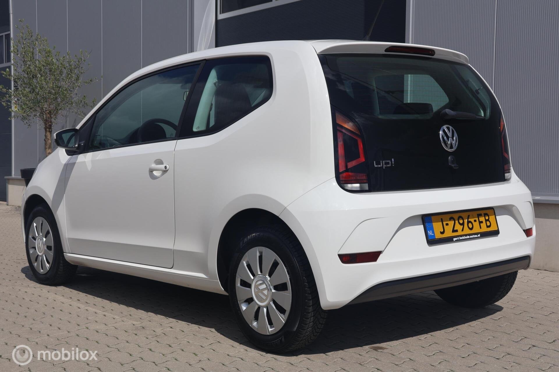 Volkswagen Up! 1.0 BMT I Airco I Bluetooth | Elektrische ram, Auto's, Volkswagen, Stof, Gebruikt, Met garantie (alle), Wit