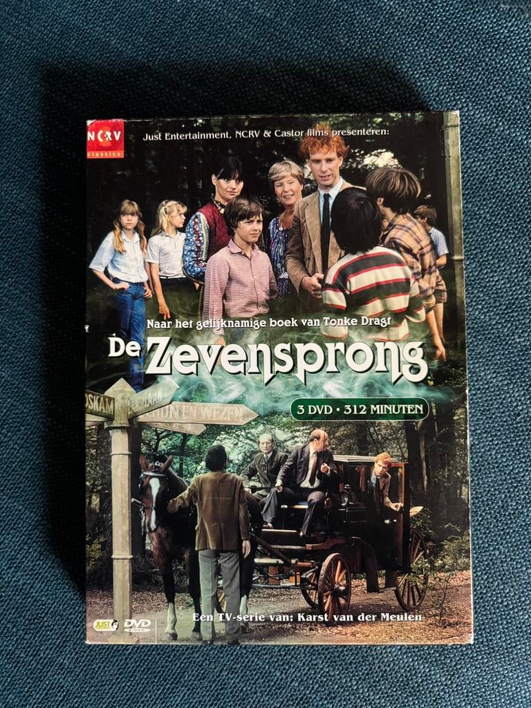 De Zevensprong 3dvd box krasvrij!, Boeken, Ophalen of Verzenden, Zo goed als nieuw, Tv-serie