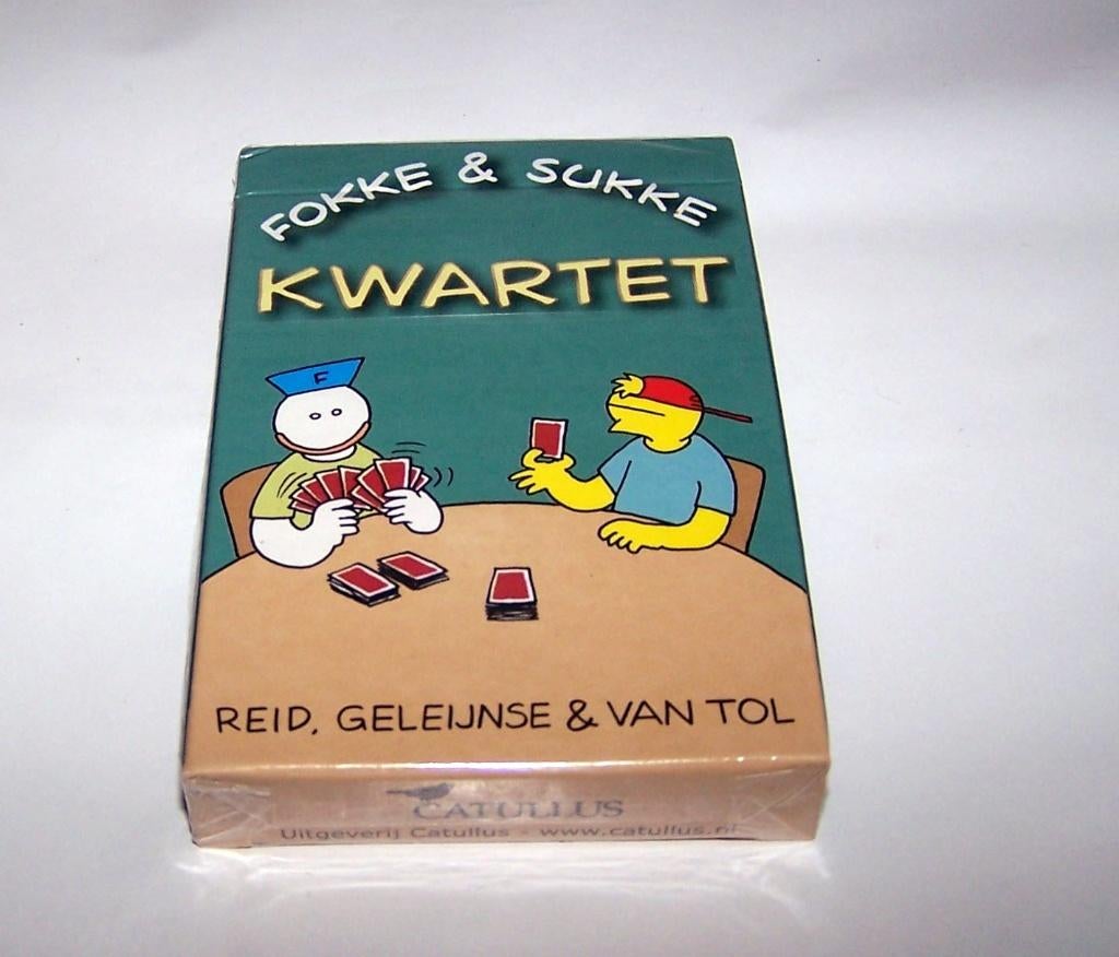 Fokke & Sukke kwartet. Nieuw/geseald., Ophalen of Verzenden, Nieuw, Kwartet(ten)