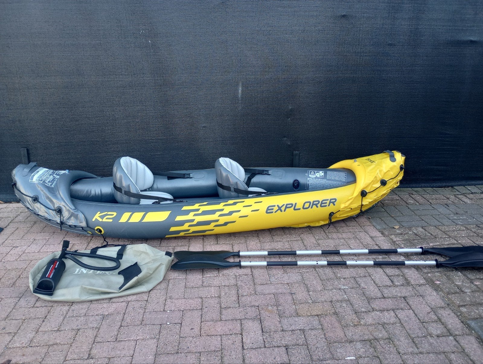 Nieuwe Kayak met peddels, pomp, Watersport en Boten, Ophalen, Opblaasbaar, Kajak, Nieuw