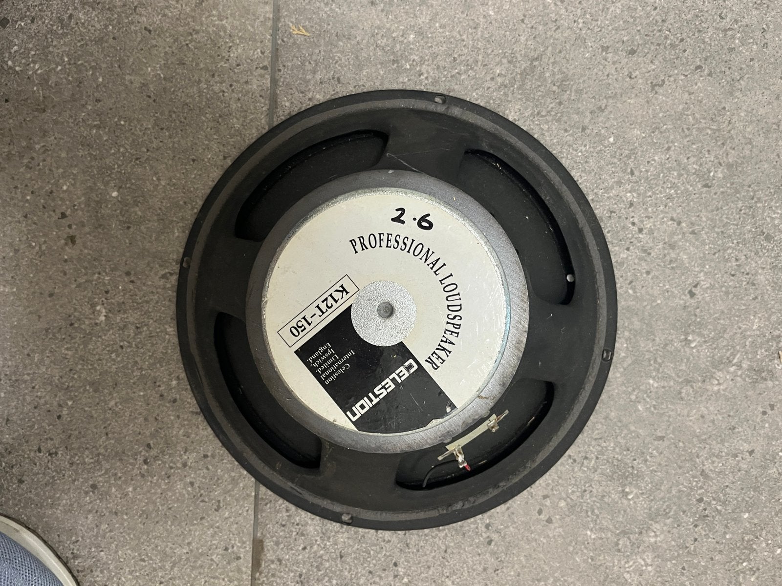 Speaker info zie foto, Ophalen of Verzenden, Zo goed als nieuw, Minder dan 60 watt, Overige merken