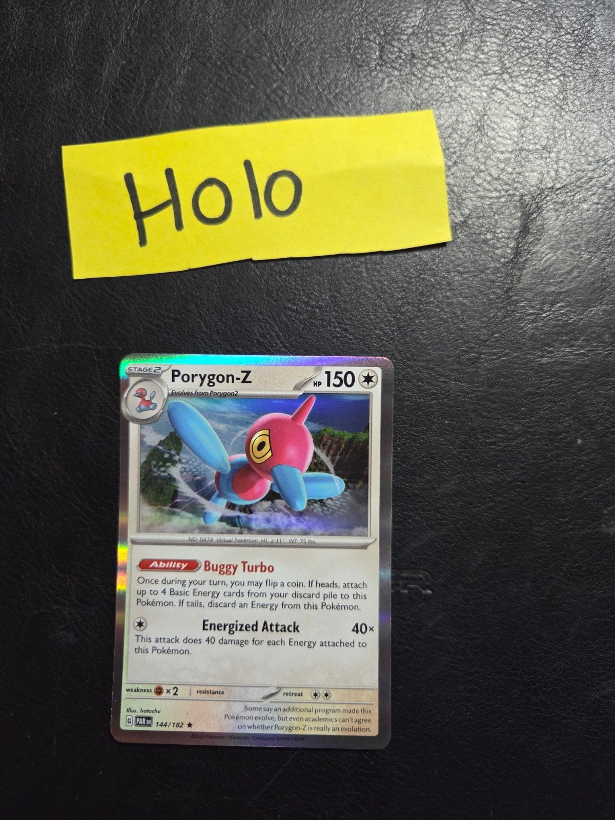 Porygon-z 144/182 Paradox rift, Ophalen of Verzenden, Zo goed als nieuw