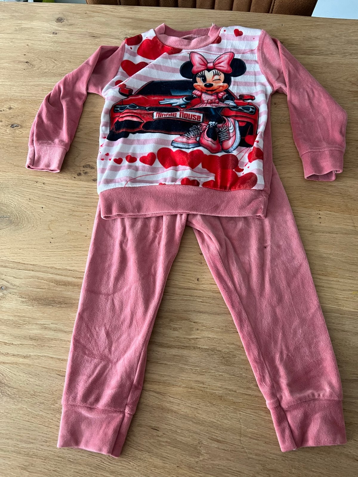 Minnie Mouse Pyjama Maat 86, Ophalen of Verzenden, Gebruikt, Meisje