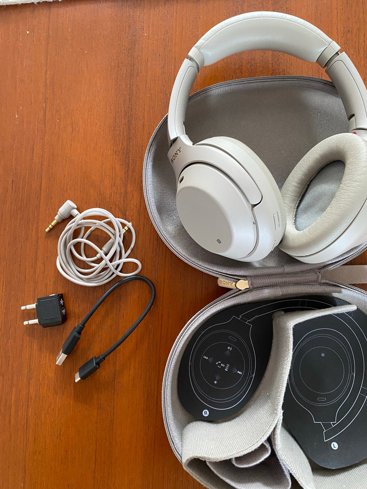 Sony WH-1000XM4 Noise Cancelling Koptelefoon - Zilver, Zilver, Bluetooth, Ophalen of Verzenden, Zo goed als nieuw
