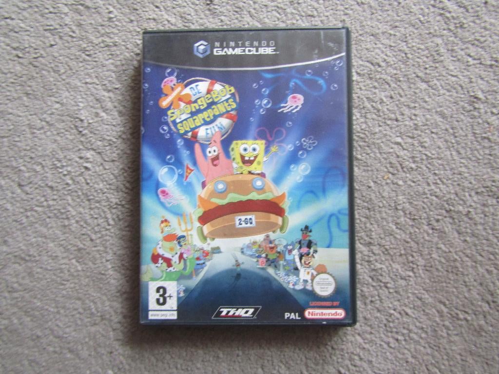 Gamecube spel: Spongebob - The Spongebob Squarepants film, Puzzel en Educatief, Gebruikt, 1 speler, Ophalen of Verzenden