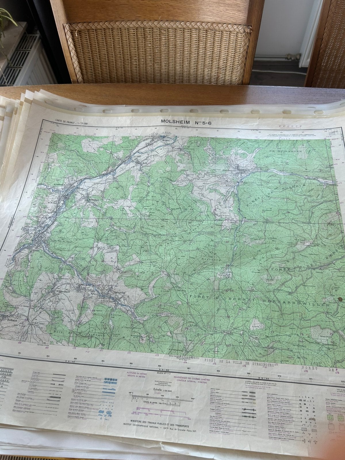 Frankrijk, Belgie, Luxemburg vanaf 1950, Frankrijk, Ophalen of Verzenden, 1800 tot 2000, Landkaart