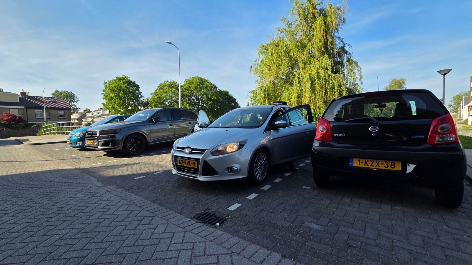 Ford Focus 1.6 Ecoboost 110KW 5-D 2011 Grijs, Auto's, 1596 cc, Stof, 4 cilinders, Handgeschakeld