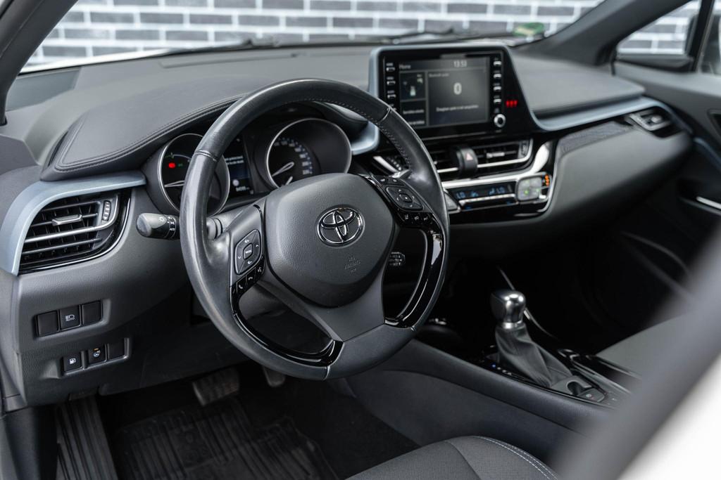 Toyota C-HR 2.0 Hybrid Executive | Achteruitrijcamera | Park, Stof, 4 cilinders, Wit, Bedrijf