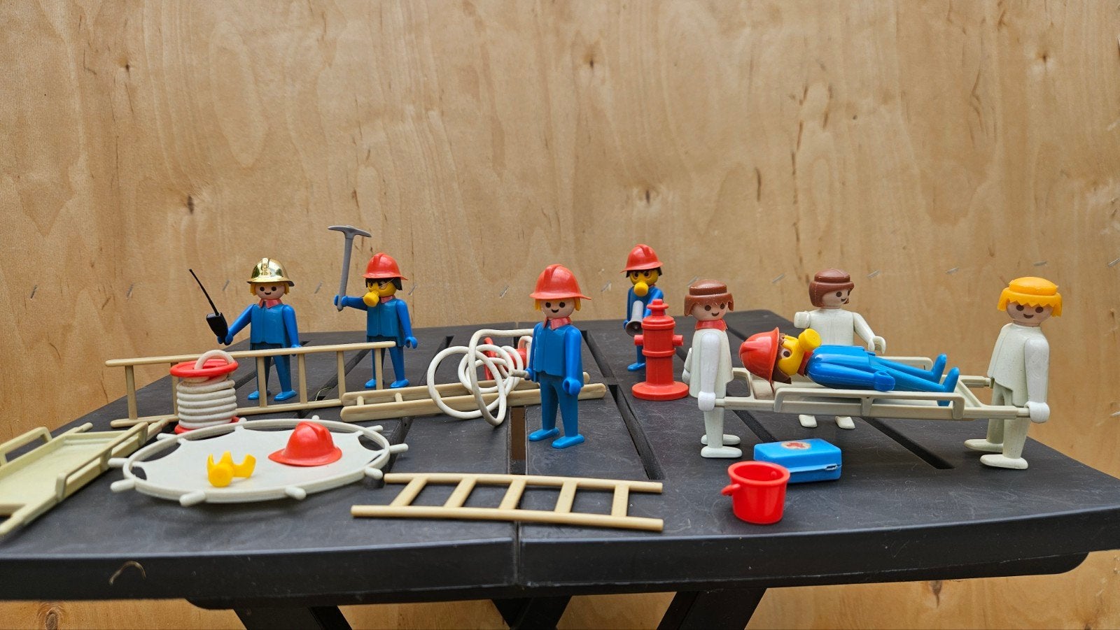 Playmobil brandweer en ambulance set, Ophalen of Verzenden