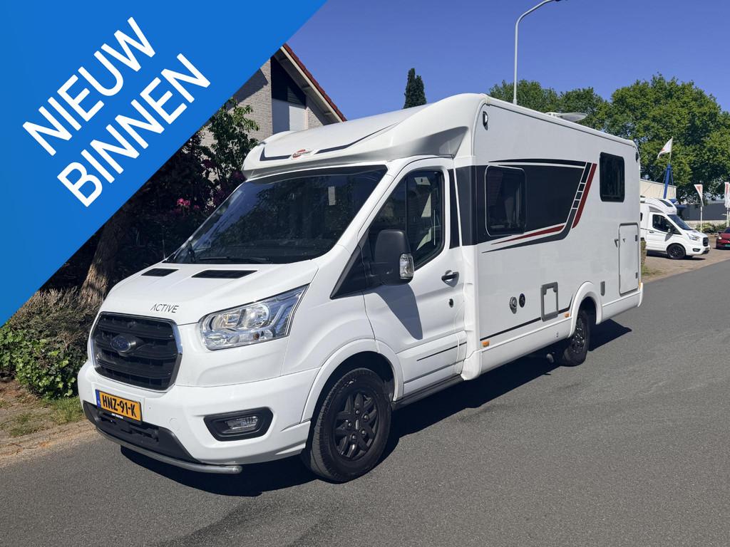 Burstner Bt6914 Ford 155PK Camper•Automaat•TV, Caravans en Kamperen, Campers, Automaat, Fietsendrager, Koelkast, Bedrijf