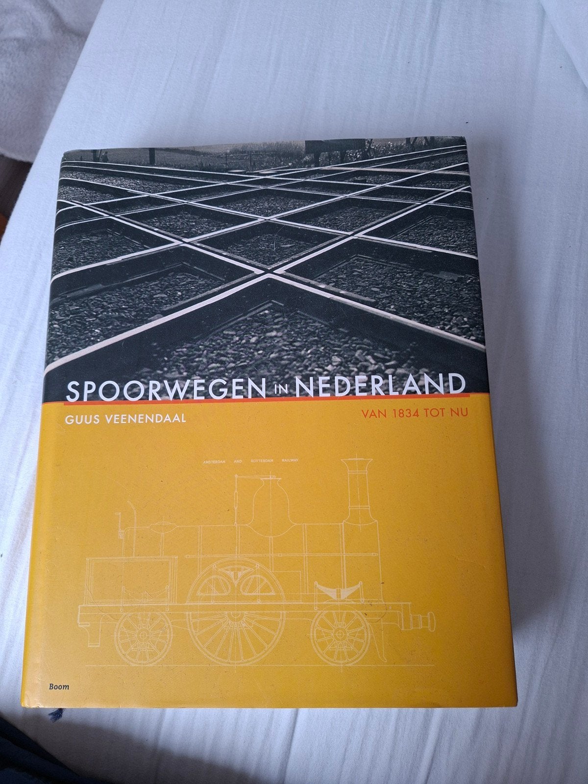 Spoorwegen in Nederland - Guus Veenendaal (Boom), Boeken, Techniek, Ophalen of Verzenden