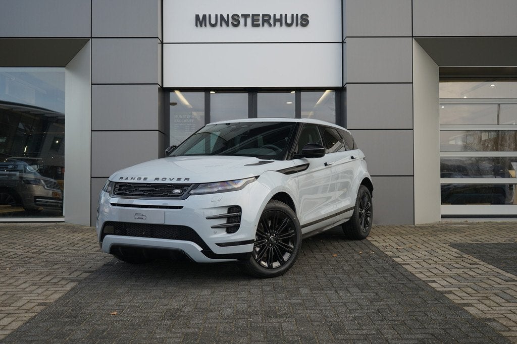 Land Rover Range Rover Evoque P270e PHEV AWD Business Dynami, Auto's, Land Rover, 12 maanden, 1498 cc, Zwart, Leder