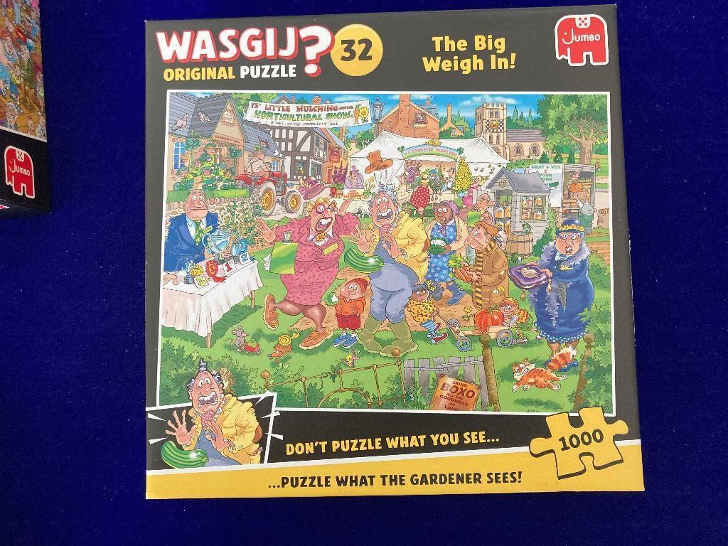 Wasgij puzzel., Ophalen, 500 t/m 1500 stukjes, Zo goed als nieuw, Legpuzzel