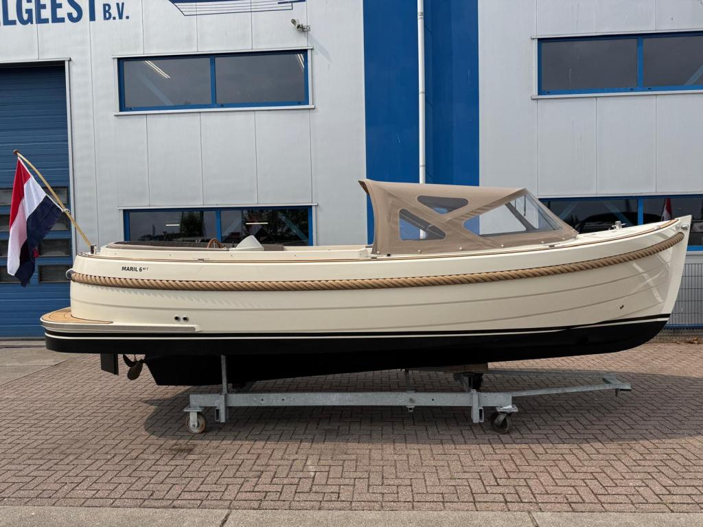 Maril 6NXT met Vetus 42pk (bj 2025), Watersport en Boten, Nieuw, Polyester, Diesel