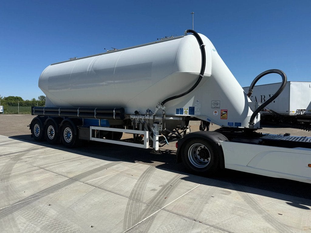 Feldbinder EUT 40 3 Alu. Zement Silo - Powder Bulk tank Onde, Overige brandstoffen, Origineel Nederlands, Bedrijf, Aanhangers en Opleggers