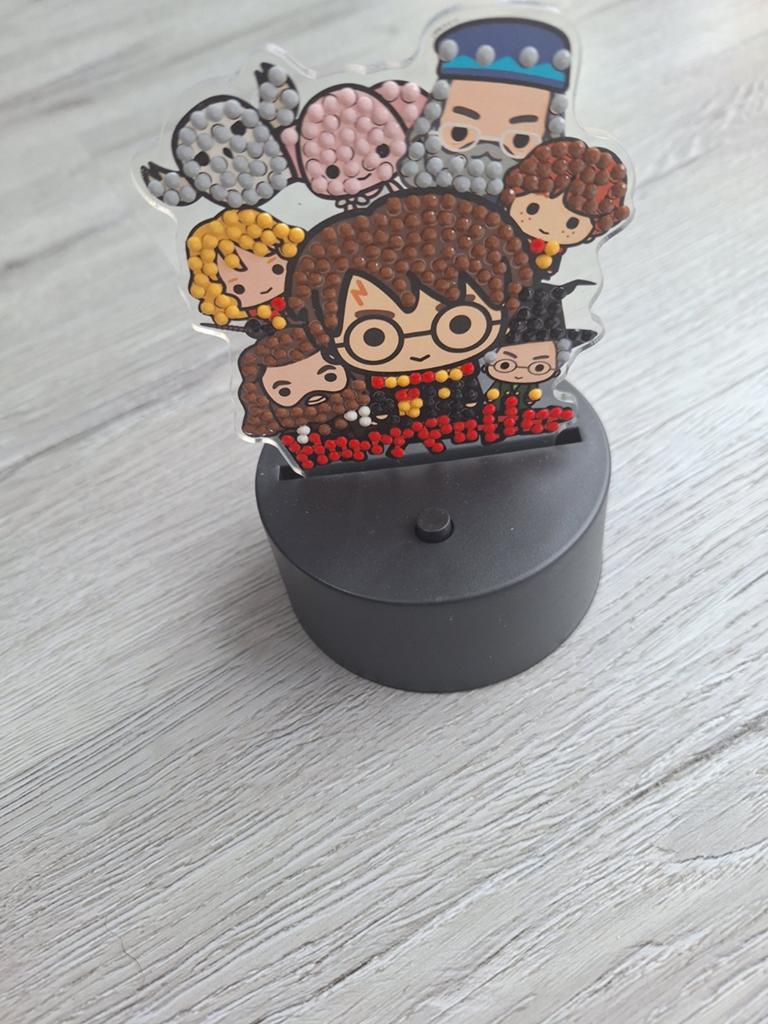 Harry Potter Diamond Painting LED Lampje, Ophalen of Verzenden, Zo goed als nieuw, Gebruiksvoorwerp