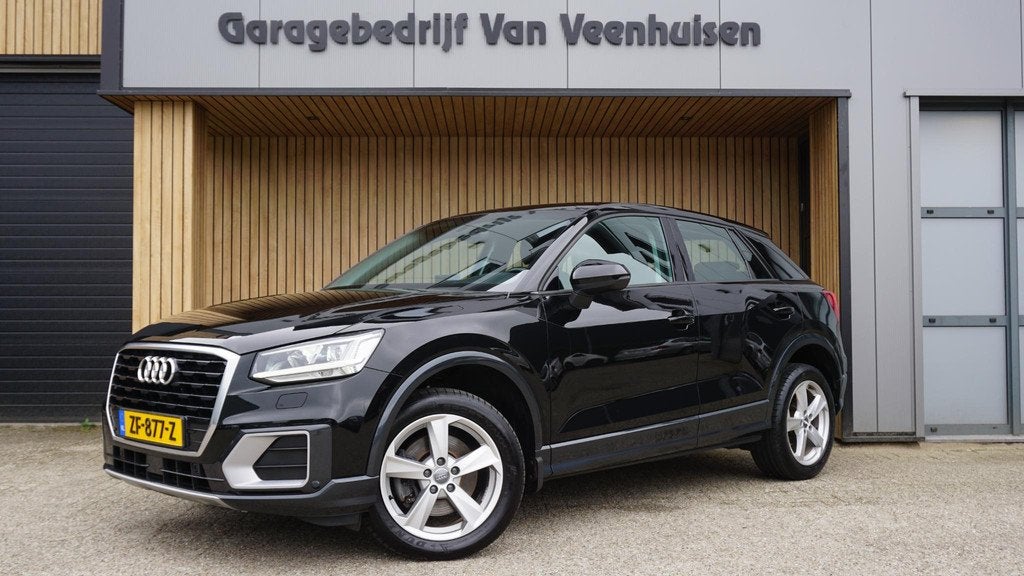 Audi Q2 1.4 TFSI 150pk Automaat Design Pro Line Plus Leder V, Gebruikt, 4 cilinders, 150 pk, Zwart