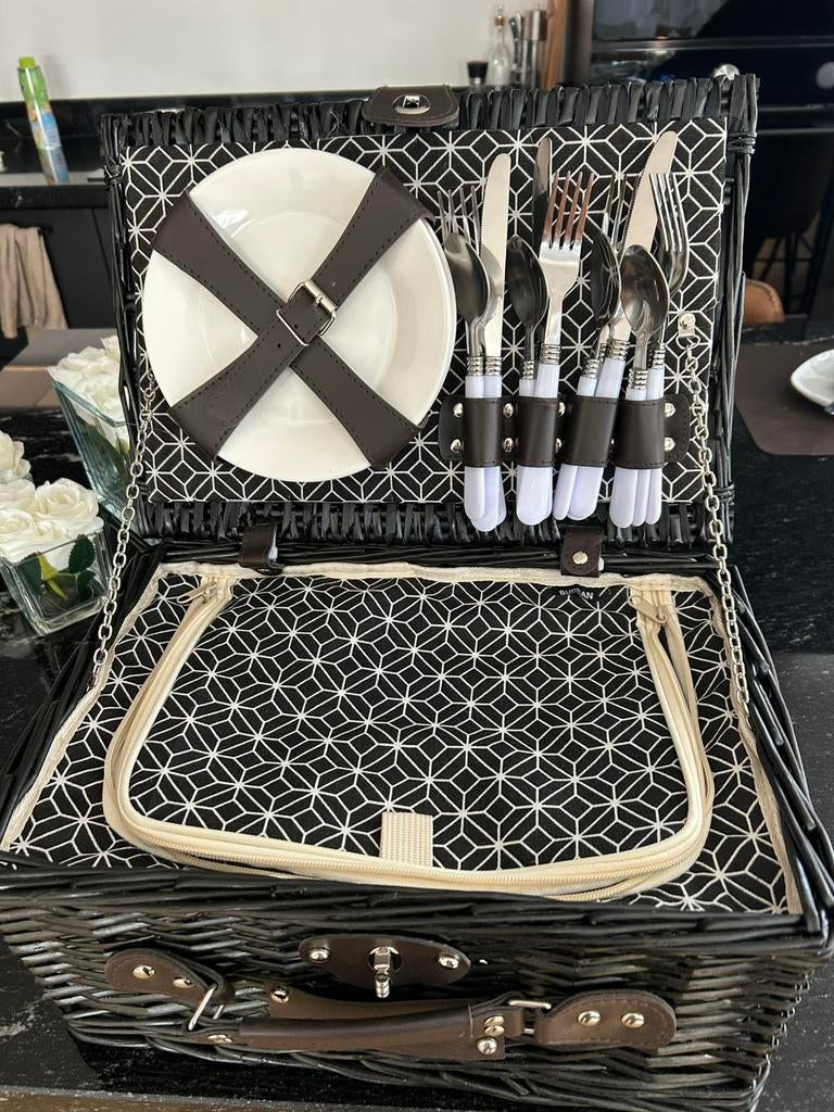 Buccan picknick mand met koeler, Ophalen of Verzenden, Zo goed als nieuw