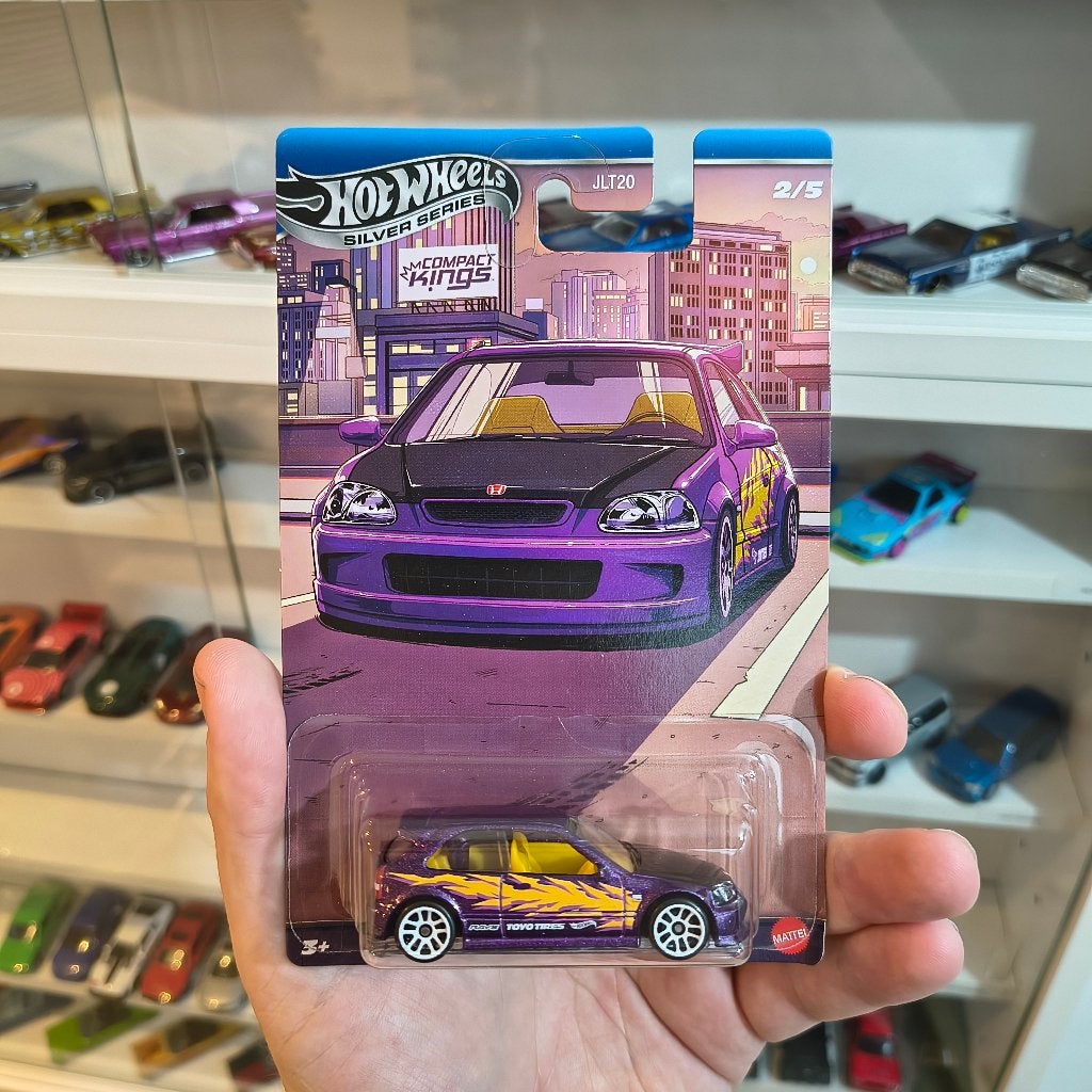 Hot Wheels Silver Series '99 Honda Civic (EK9)(JKX57), Nieuw, Ophalen of Verzenden, Mattel Europa B.V, Service.nl@mattel.com