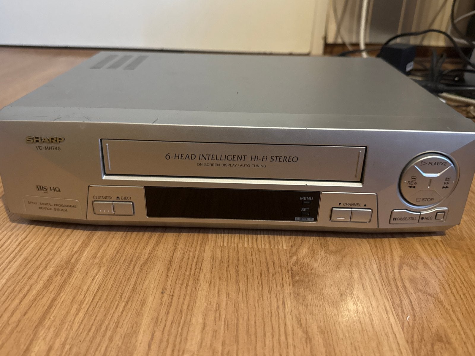 Sharp VHS-speler VC-MH745 - Getest en Werkend, Ophalen of Verzenden, Gebruikt, VHS-speler of -recorder