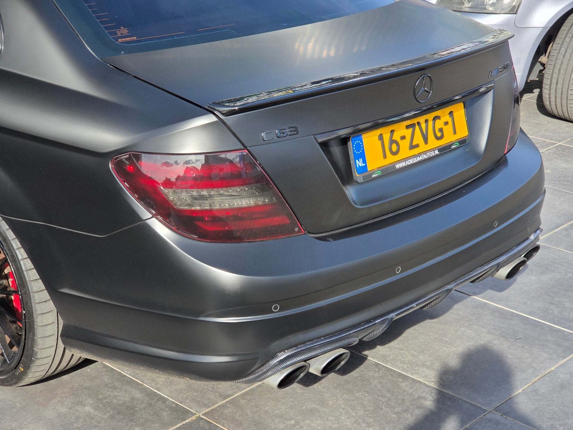Mercedes-Benz C-klasse AMG 63|Memory|Pano|YoungTimer|Satijn, Auto's, Automaat, Achterwielaandrijving, Leder, Bedrijf