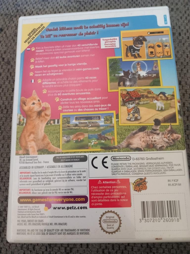 Catz - Wii Nintendo - Gebruikt spel, Spelcomputers en Games, Games | Nintendo Wii, Gebruikt, 1 speler, Ophalen of Verzenden, Vanaf 3 jaar