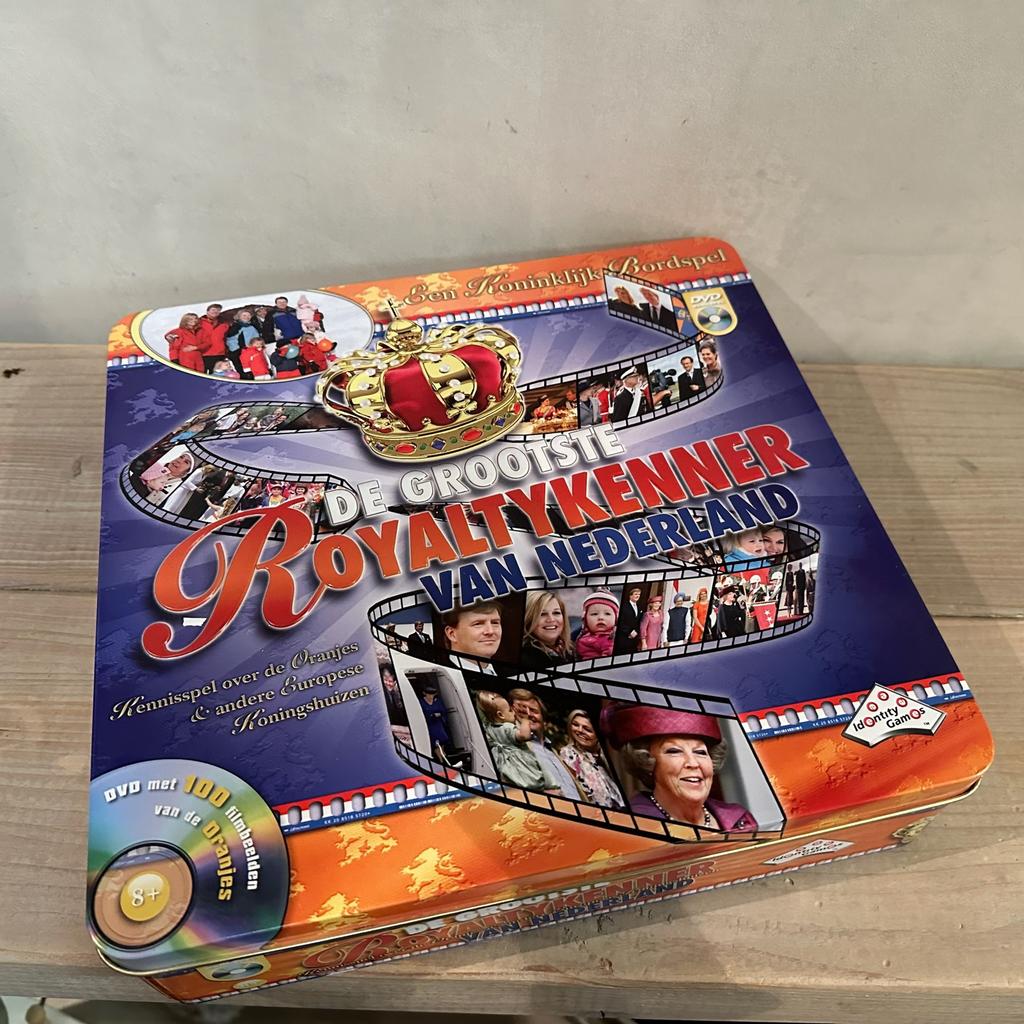 Bordspel de grootste royalty kenner van Nederland, spel, Verzamelen, Ophalen of Verzenden, Zo goed als nieuw