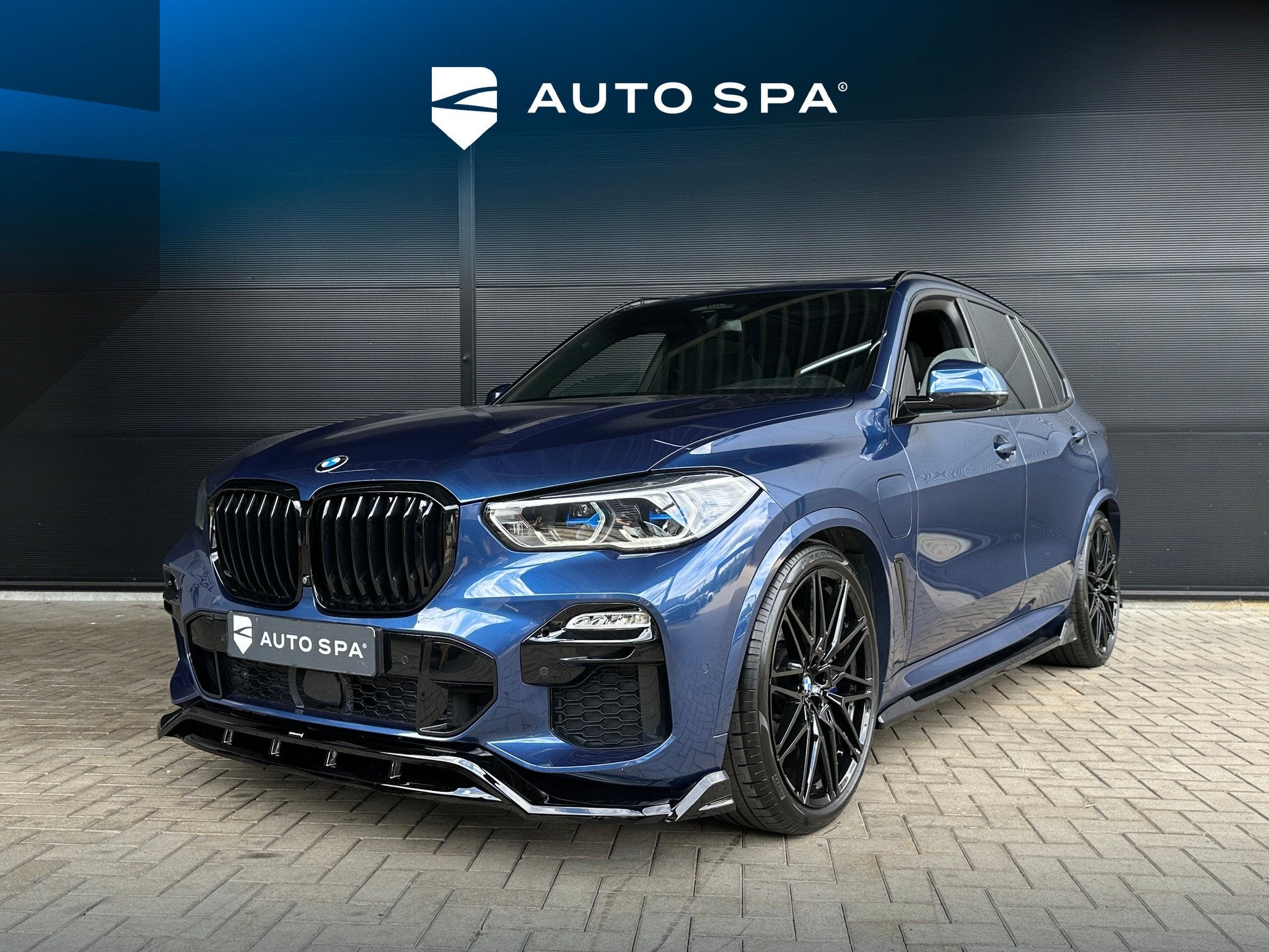 BMW X5 45e | M-Sport | Sky lounge | Stoel Koel | Massage | H, Automaat, X5, 394 pk, Blauw
