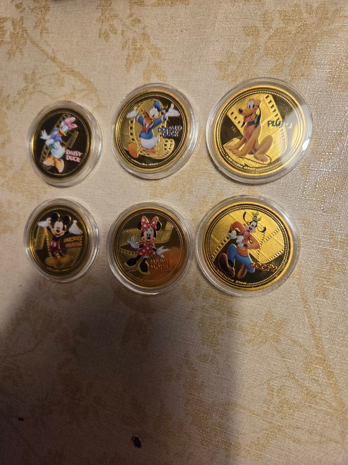 Disney Figuren Munten Collectie - Mickey, Minnie, Donald, Ophalen of Verzenden