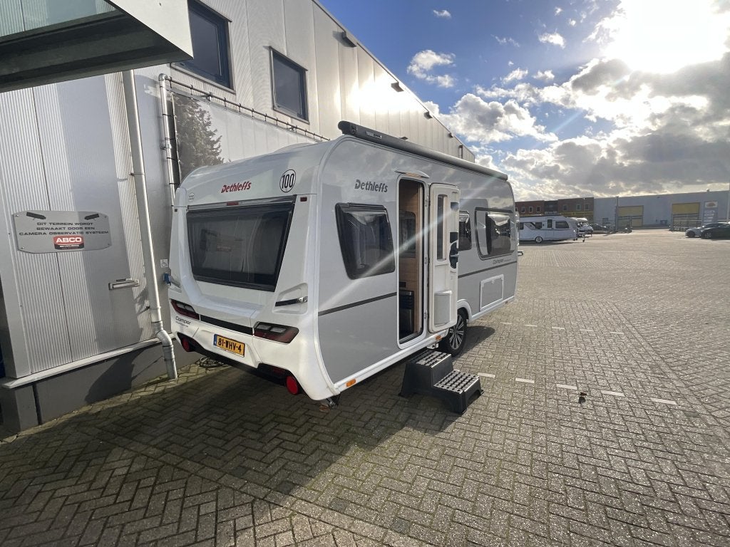 Dethleffs Camper Avantgarde 460 EL ENKELE BED.-MOVER-LUIFEL, Standaardzit, Bedrijf, Tot en met 3, Dethleffs