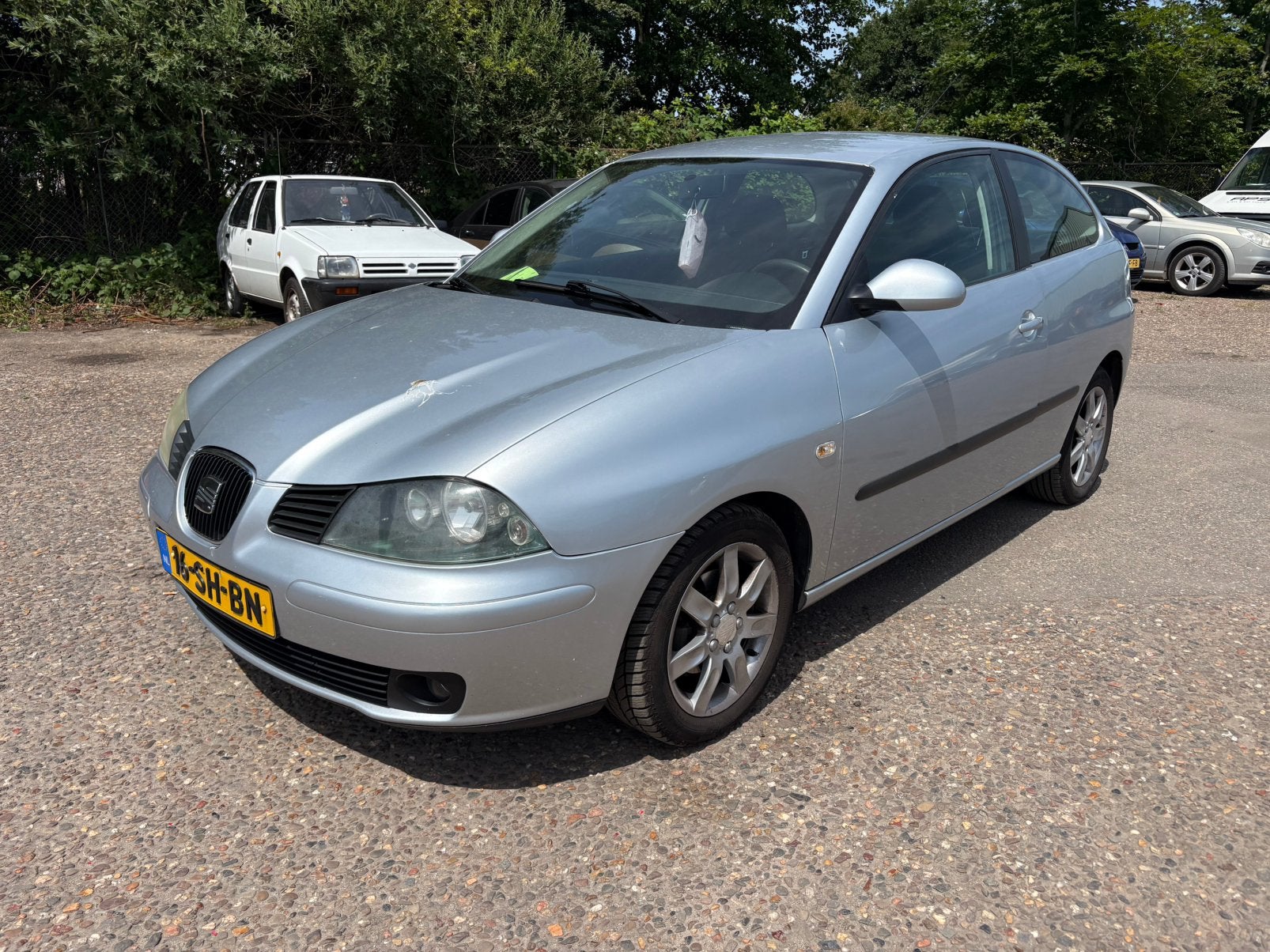 Seat Ibiza 1.4 16V 74KW 2006 Grijs, Voorwielaandrijving, 15 km/l, 40 €/maand, 4 cilinders