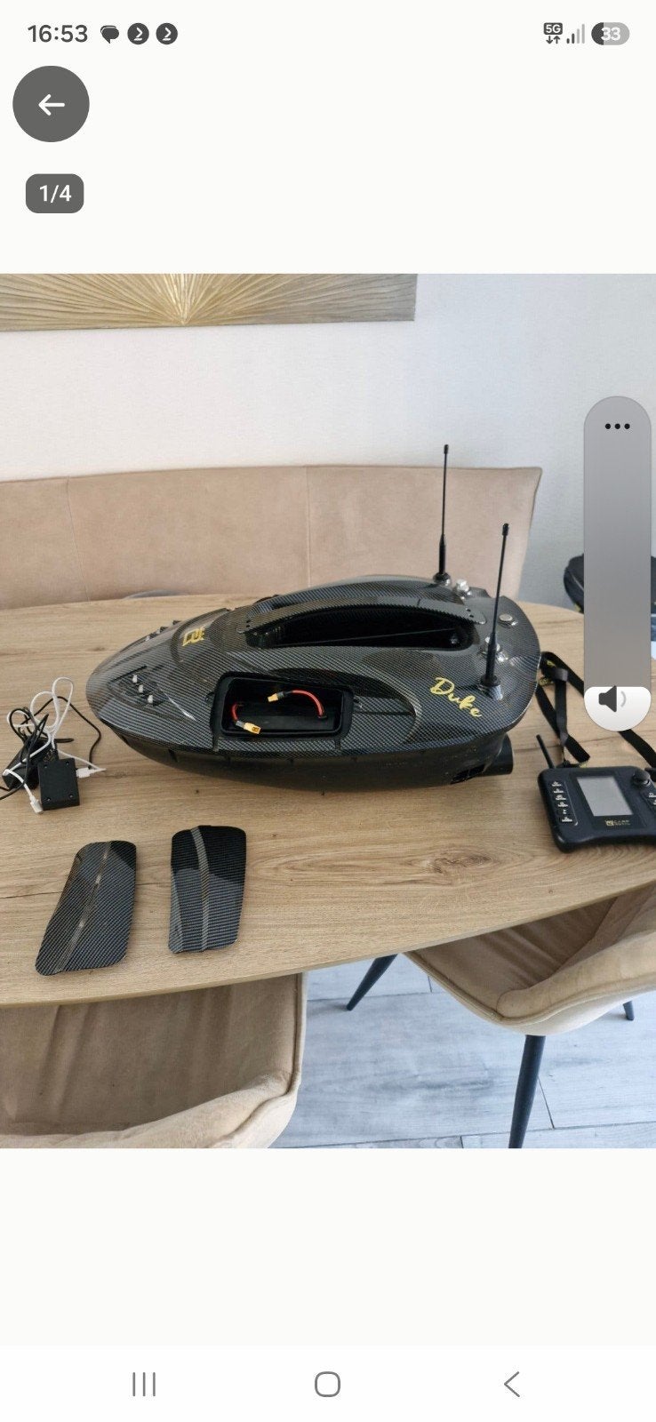 Voerboot Carper Royal met Fishfinder en Autopilot, Ophalen, Gebruikt, Overige typen