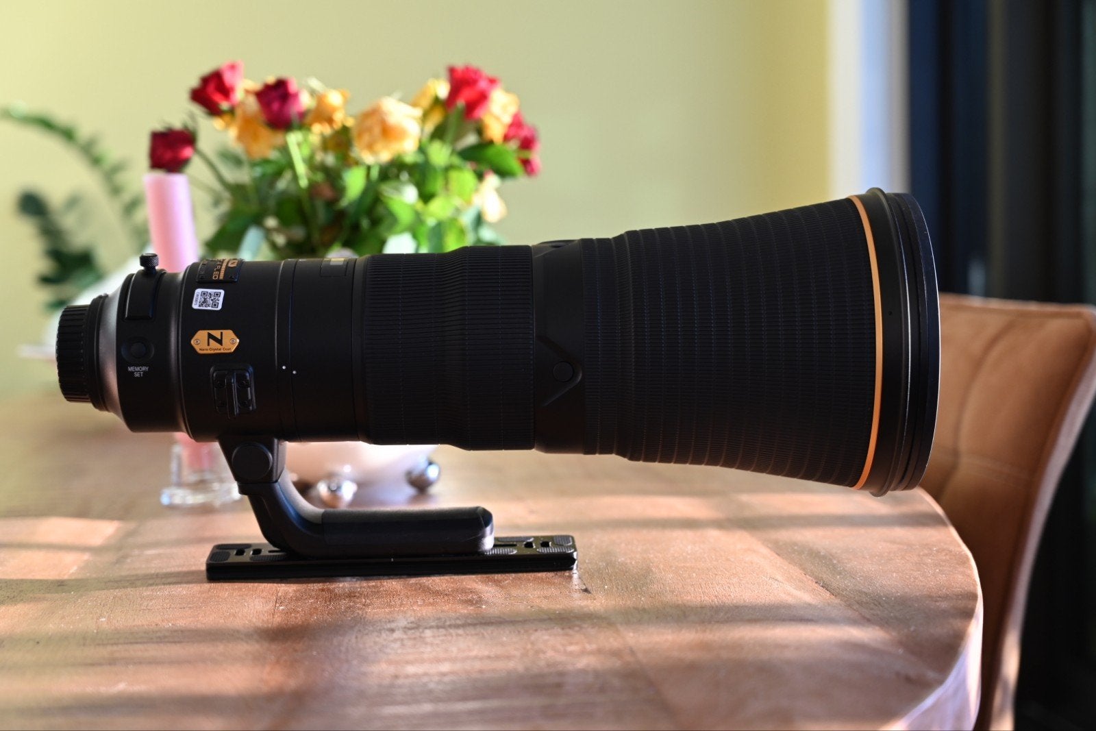 Nikon AF-S NIKKOR 600mm f/4E FL ED VR Telelens, Ophalen, Nikon, Telelens, Zo goed als nieuw