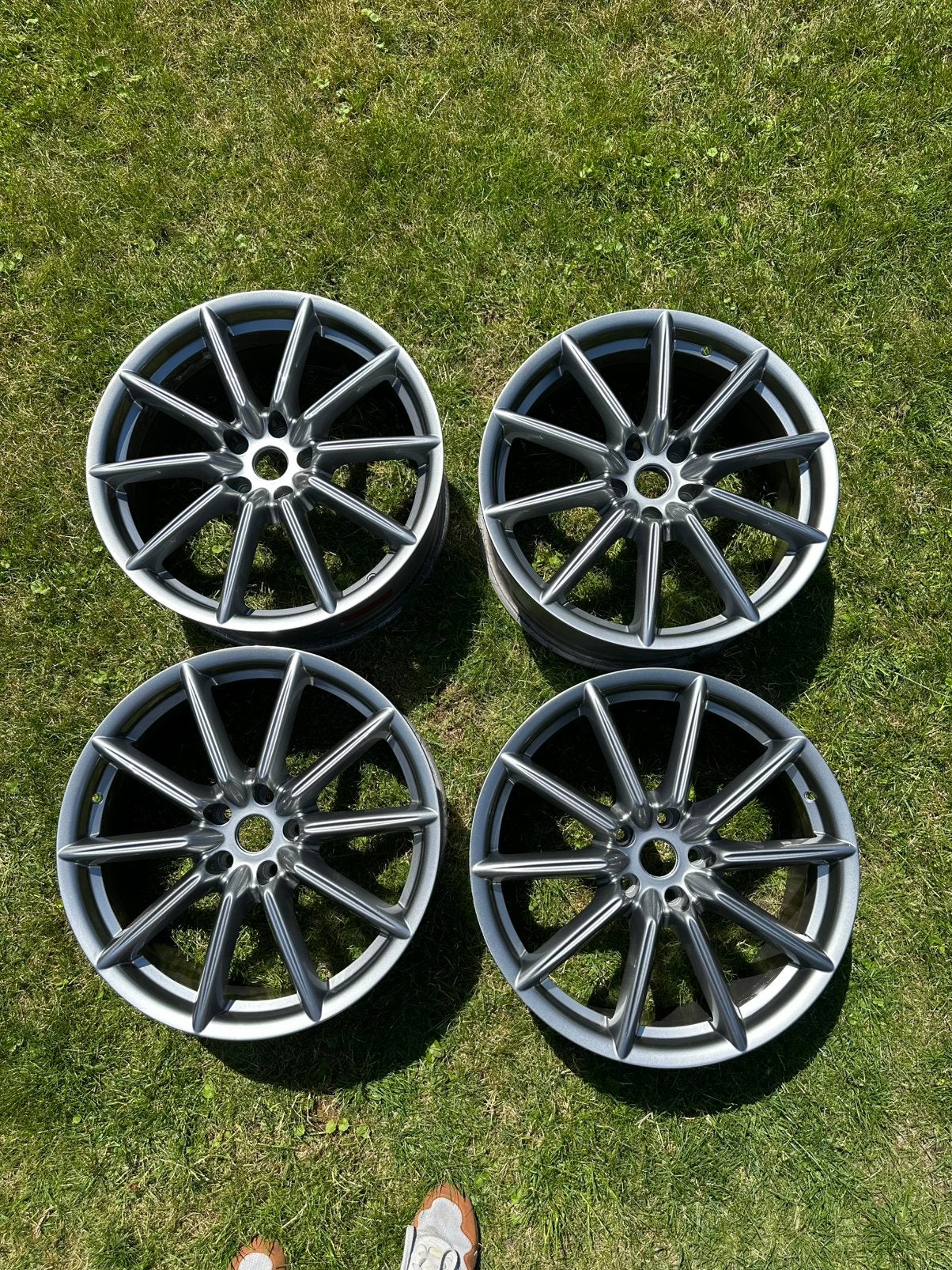 Alfa Romeo TI imitatie velgen 19 inch | 19x8J, Gebruikt, Velg(en), 235 mm, Personenwagen