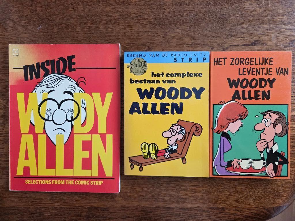 Woody Allen, vershillende strips, Gelezen, Europa, Ophalen of Verzenden, Meerdere comics