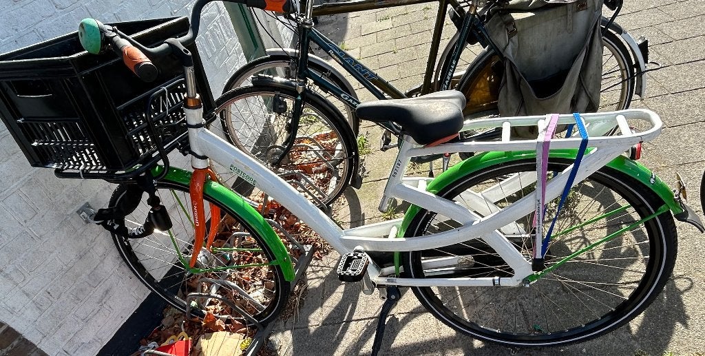 Postcode Lotterij Fiets, Fietsen en Brommers, Fietsen | Dames | Damesfietsen, Terugtraprem, Gebruikt, 47 tot 50 cm, Ophalen