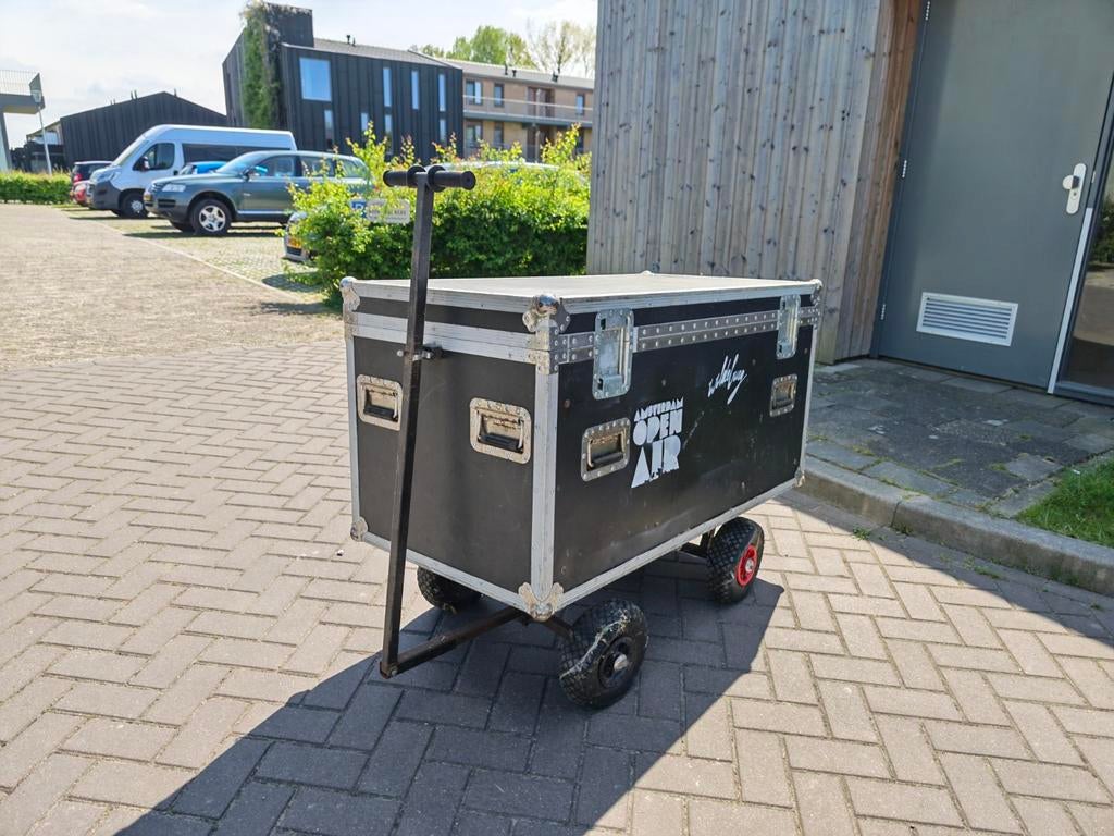 Festival bolderkar flightcase, Caravans en Kamperen, Ophalen, Gebruikt