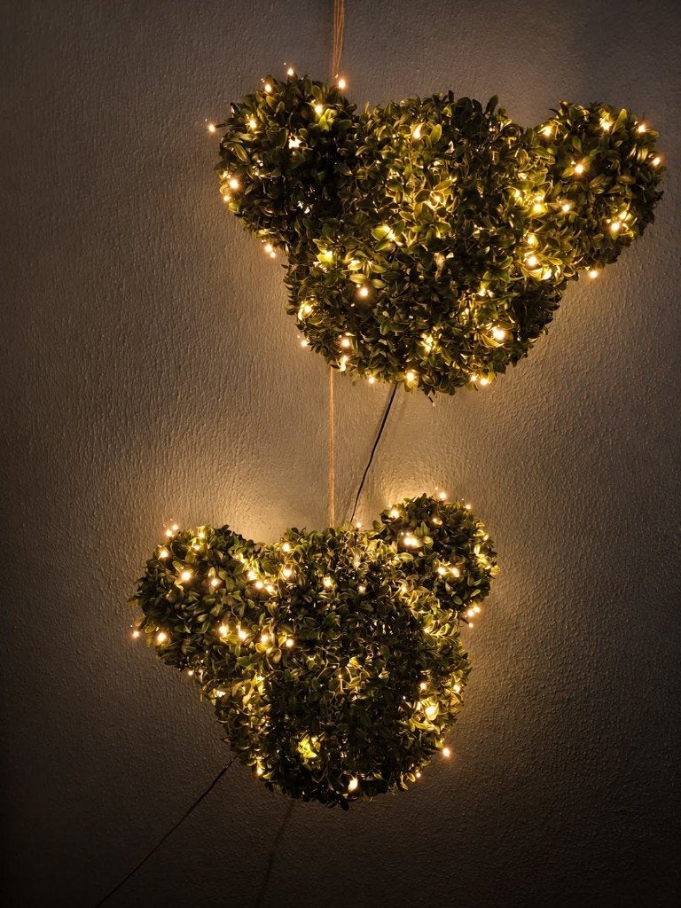 Mickey buxus ballen, Ophalen, Overige figuren, Gebruikt, Overige typen