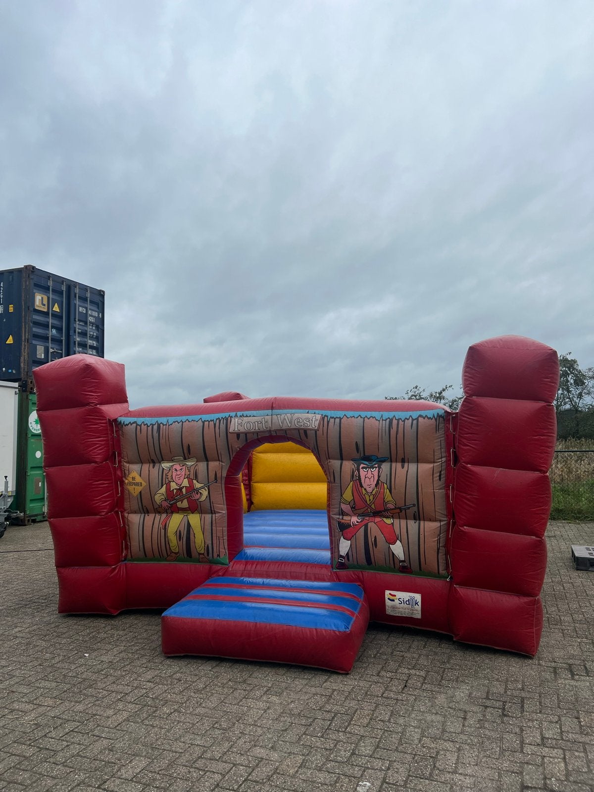 Springkussen Fort West - Sidijk - Gebruikt, Ophalen, Gebruikt