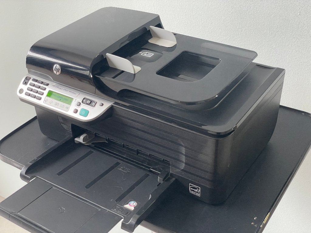 Hewlett Packard HP Officejet 4500 Wireless (fax/print/scan), Inkjetprinter, All-in-one, Ophalen of Verzenden, Zo goed als nieuw