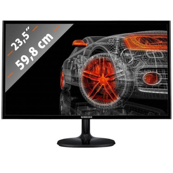 Samsung S24F350FHU 24 inch Full HD Monitor (aanbieding), Draaibaar, 3 tot 5 ms, HDMI, Full HD