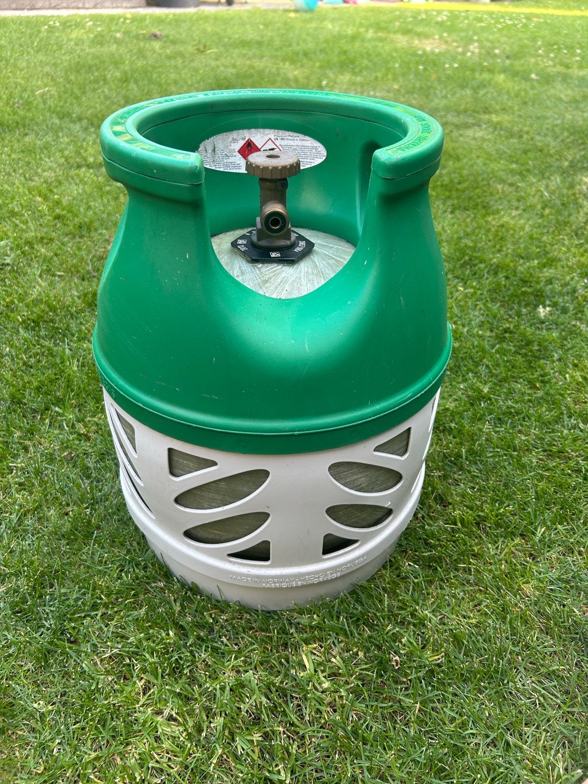 BeneGas Light gasfles, Caravans en Kamperen, Kampeeraccessoires, Ophalen, Gebruikt