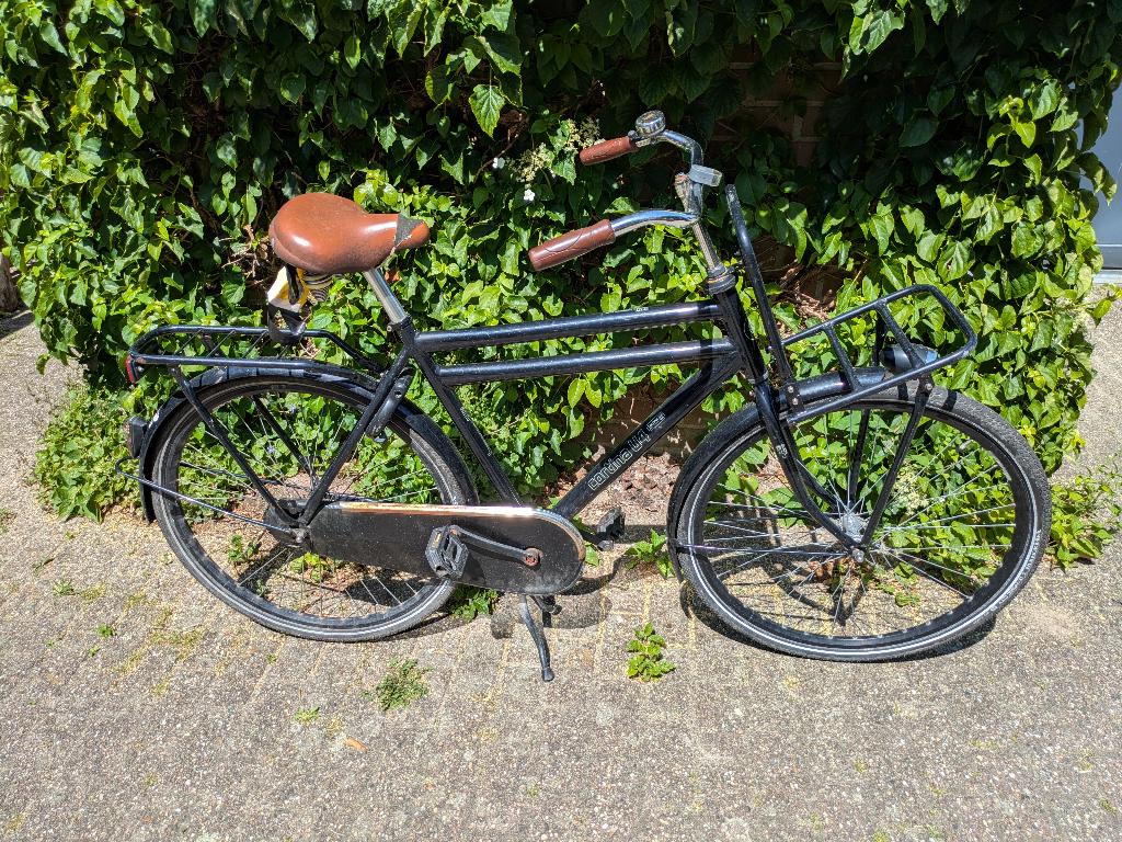 Cortina herenfiets gratis ophalen, Fietsen en Brommers, Fietsen | Heren | Herenfietsen, Terugtraprem, Gebruikt, 61 tot 65 cm, Ophalen