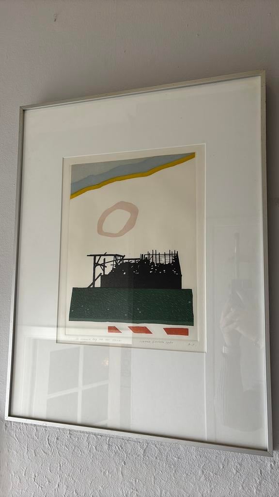 Schilderij Harrie Gerritz 1980, Ophalen