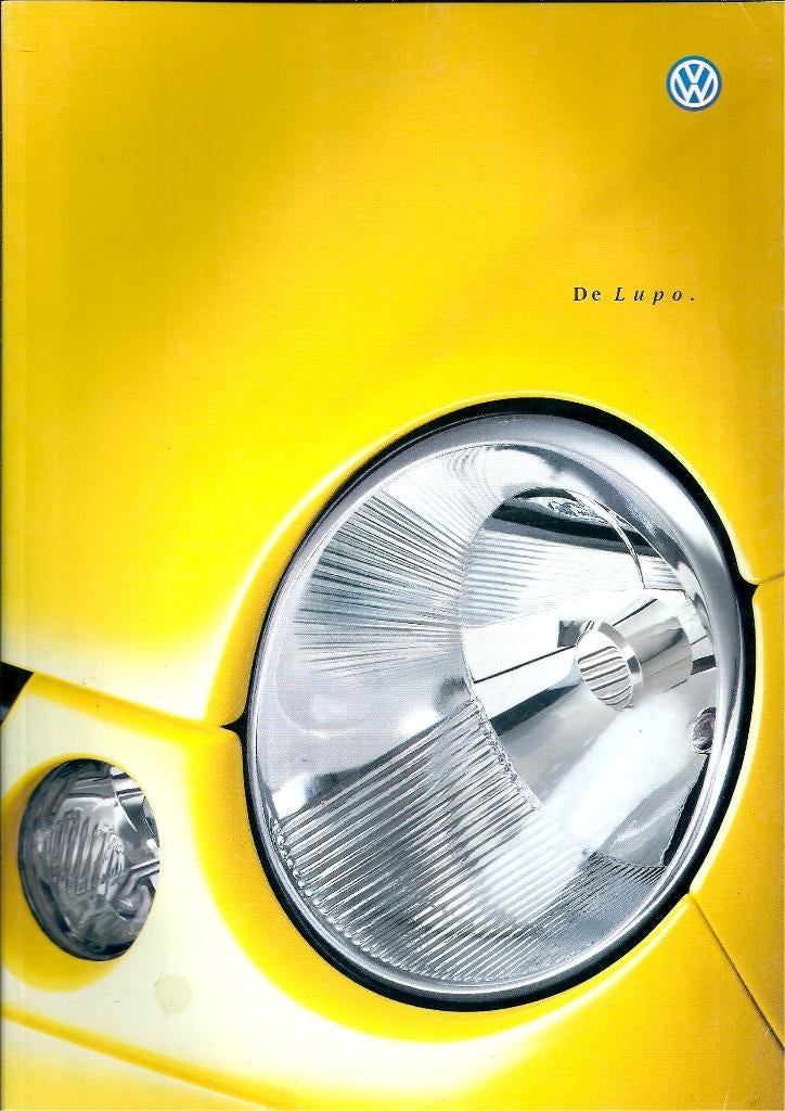 Brochure VW Lupo 1999, Ophalen of Verzenden, Gelezen, Volkswagen