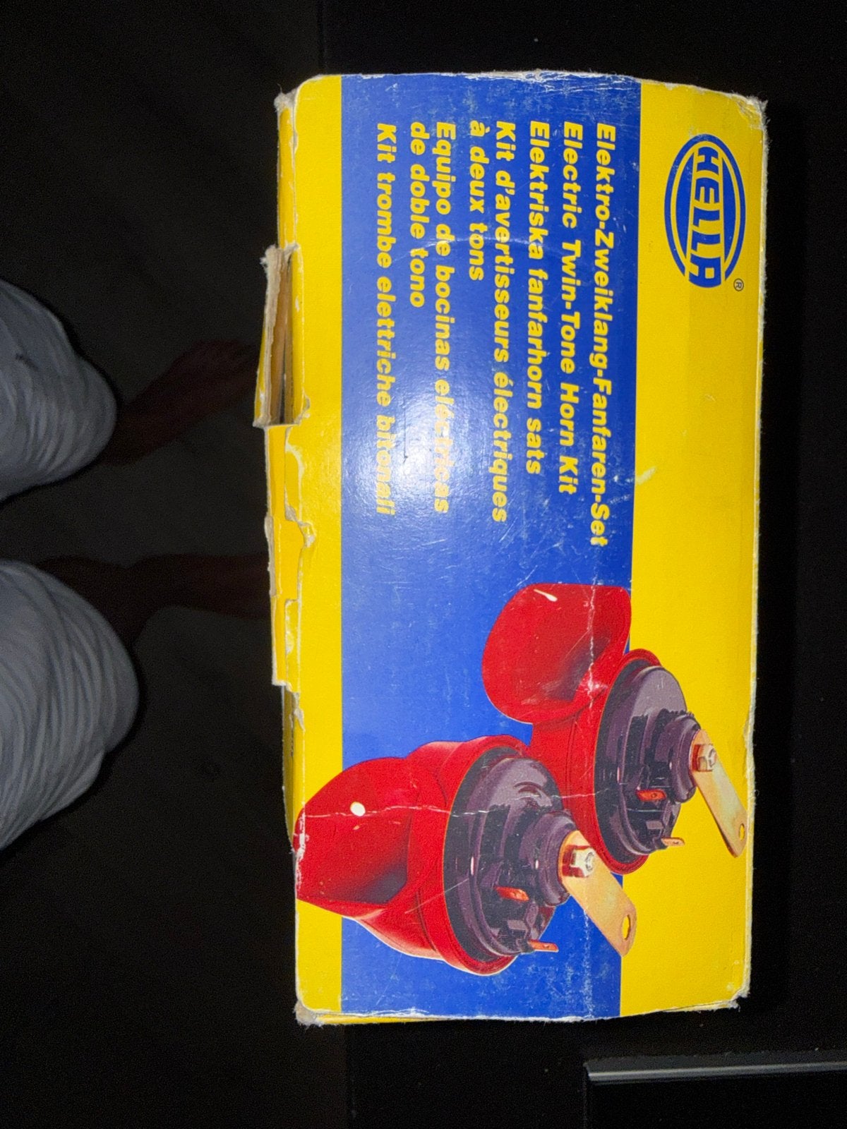 Hella Elektro-Zweiklang-Fanfaren Set 12V, Auto-onderdelen, Ophalen, Nieuw, Universele onderdelen